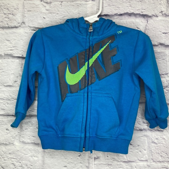 Nike baby 18 mnth zip up hooded‎ jacket - Picture 5 of 16